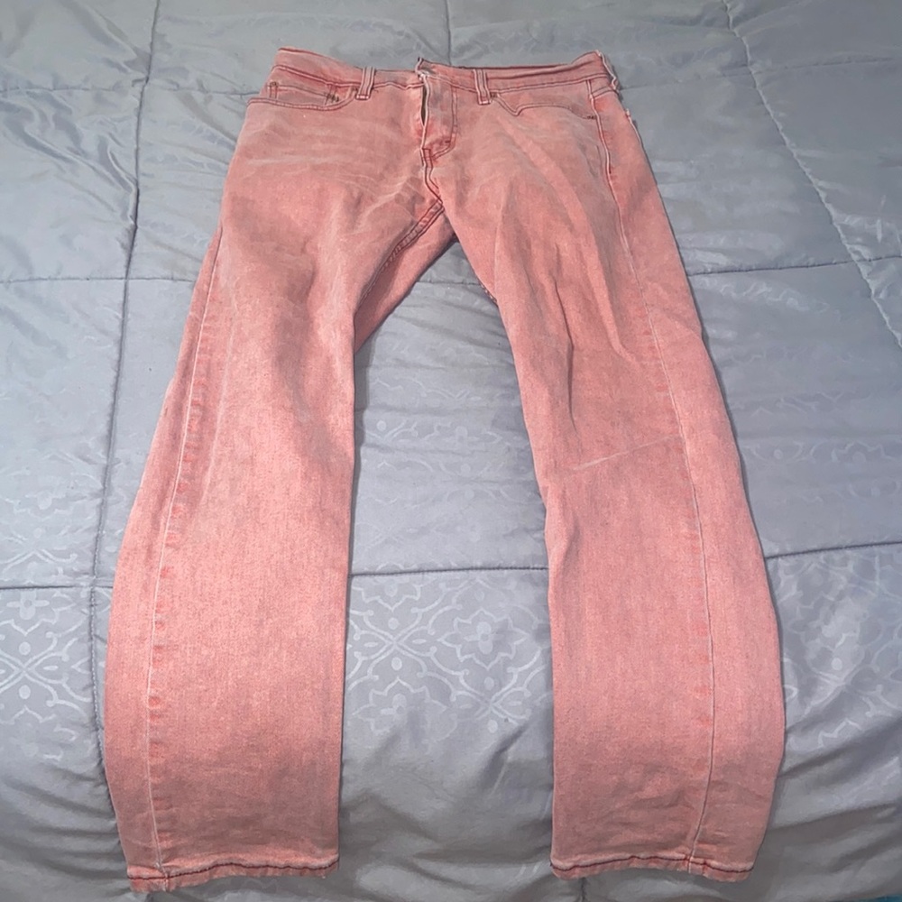 Levi Red Jeans Men